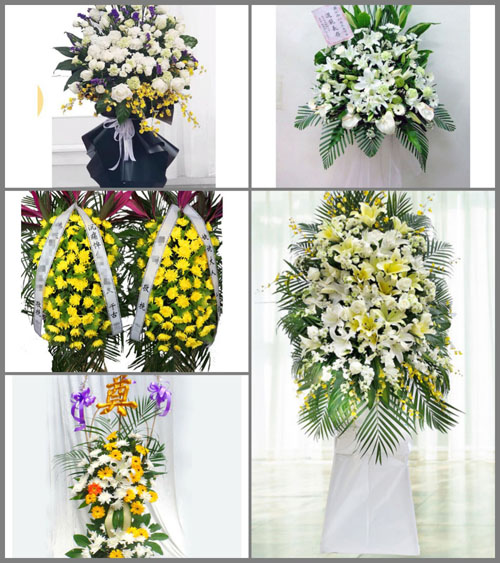 福建宁德屏南县黛溪镇玉洋村白事花篮预定